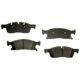 Purchase Top-Quality AGNA BRAKES - PLD1629ACM - Front Disc Brake Pad Set pa1