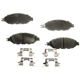 Purchase Top-Quality AGNA BRAKES - PLD1649CM - Front Disc Brake Pad Set pa1