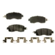 Purchase Top-Quality AGNA BRAKES - PLD1650CM - Front Disc Brake Pad Set pa1