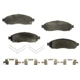 Purchase Top-Quality AGNA BRAKES - PLD1900CM - Front Disc Brake Pad Set pa1