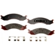Purchase Top-Quality Front Disc Pads by AGNA BRAKES - PLD557CMF pa2