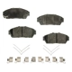 Purchase Top-Quality AGNA BRAKES - PLD617CM - Front Disc Brake Pad Set pa1