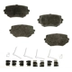 Purchase Top-Quality AGNA BRAKES - PLD680CM - Front Disc Brake Pad Set pa1