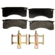 Purchase Top-Quality AGNA BRAKES - PLD769CMF - Rear Disc Brake Pad Set pa1