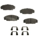 Purchase Top-Quality AGNA BRAKES - PLD829CM - Front Disc Brake Pad Set pa1