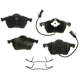 Purchase Top-Quality AGNA BRAKES - PLD840ACM - Front Disc Brake Pad Set pa1