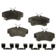 Purchase Top-Quality AGNA BRAKES - PLD841CM - Front Disc Brake Pad Set pa1