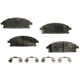 Purchase Top-Quality AGNA BRAKES - PLD855CM - Front Disc Brake Pad Set pa1