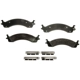 Purchase Top-Quality AGNA BRAKES - PLD859CMF - Front Disc Brake Pad Set pa1