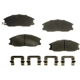 Purchase Top-Quality AGNA BRAKES - PLD864CM - Front Disc Brake Pad Set pa1