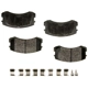 Purchase Top-Quality AGNA BRAKES - PLD904CM - Front Disc Brake Pad Set pa1