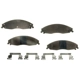 Purchase Top-Quality AGNA BRAKES - PLD921CM - Front Disc Brake Pad Set pa1