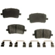 Purchase Top-Quality AGNA BRAKES - PLD923CM - Front Disc Brake Pad Set pa1