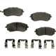 Purchase Top-Quality Front Disc Pads by AGNA BRAKES - PLD929CM pa2