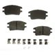 Purchase Top-Quality AGNA BRAKES - PLD930CM - Front Disc Brake Pad Set pa1