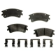 Purchase Top-Quality AGNA BRAKES - PLD957CM - Front Disc Brake Pad Set pa1