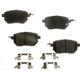 Purchase Top-Quality AGNA BRAKES - PLD969CM - Front Disc Brake Pad Set pa1