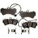 Purchase Top-Quality AGNA BRAKES - PXD1007A - Front Disc Brake Pad Set pa1