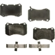 Purchase Top-Quality Front Disc Pads by AGNA BRAKES - PXD1049 pa2