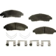 Purchase Top-Quality Front Disc Pads by AGNA BRAKES - PXD1280 pa2