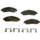Purchase Top-Quality Front Disc Pads by AGNA BRAKES - PXD1378 pa2