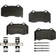 Purchase Top-Quality Front Disc Pads by AGNA BRAKES - PXD1379 pa2
