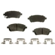 Purchase Top-Quality Front Disc Pads by AGNA BRAKES - PXD1454A pa2