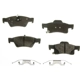 Purchase Top-Quality AGNA BRAKES - PXD1498 - Rear Disc Brake Pad Set pa2