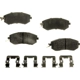 Purchase Top-Quality Front Disc Pads by AGNA BRAKES - PXD1539 pa3