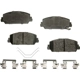 Purchase Top-Quality Front Disc Pads by AGNA BRAKES - PXD1625 pa2