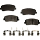 Purchase Top-Quality Front Disc Pads by AGNA BRAKES - PXD1640A pa2