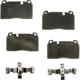 Purchase Top-Quality Front Disc Pads by AGNA BRAKES - PXD1663 pa2