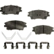 Purchase Top-Quality Front Disc Pads by AGNA BRAKES - PXD1847 pa2