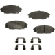 Purchase Top-Quality Front Disc Pads by AGNA BRAKES - PXD829 pa2