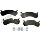 Purchase Top-Quality Front Disc Pads by AGNA BRAKES - FXD786 pa1