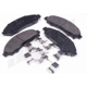 Purchase Top-Quality Front Disc Pads by AGNA BRAKES - PLD1039CM pa1