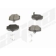 Purchase Top-Quality Front Disc Pads by AGNA BRAKES - PLD1252CM pa1