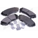 Purchase Top-Quality Front Disc Pads by AGNA BRAKES - PLD1331CM pa1