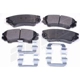 Purchase Top-Quality Front Disc Pads by AGNA BRAKES - PLD1404CM pa2