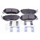 Purchase Top-Quality Front Disc Pads by AGNA BRAKES - PLD1539CM pa2