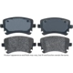 Purchase Top-Quality Front Disc Pads by AGNA BRAKES - PLD1845CMF pa1