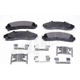 Purchase Top-Quality Front Disc Pads by AGNA BRAKES - PLD652CM pa1