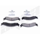 Purchase Top-Quality Front Disc Pads by AGNA BRAKES - PLD655CMF pa2