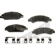 Purchase Top-Quality Front Disc Pads by AGNA BRAKES - PXD1092 pa1