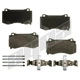 Purchase Top-Quality Front Disc Pads by AGNA BRAKES - PXD1149 pa1