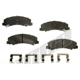 Purchase Top-Quality Front Disc Pads by AGNA BRAKES - PXD1159 pa1