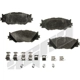 Purchase Top-Quality Front Disc Pads by AGNA BRAKES - PXD1178 pa1