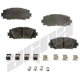 Purchase Top-Quality Front Disc Pads by AGNA BRAKES - PXD1184 pa2