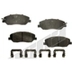 Purchase Top-Quality Front Disc Pads by AGNA BRAKES - PXD1202 pa1
