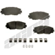 Purchase Top-Quality Front Disc Pads by AGNA BRAKES - PXD1210 pa1